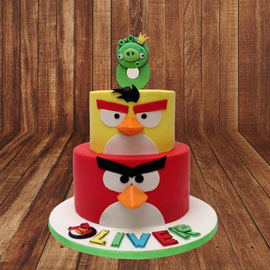 TC006  Angry Birds Theme Cake  Cake Park