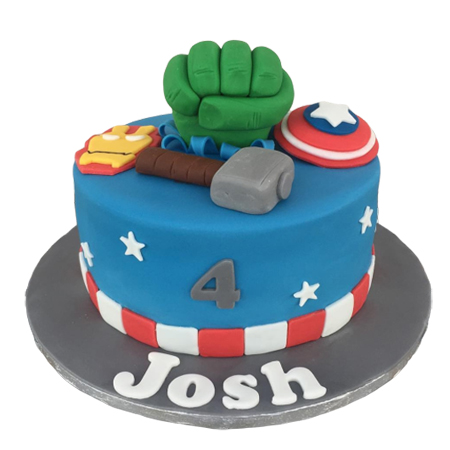 Avengers Cake - Decorated Cake by Something Sweet - CakesDecor