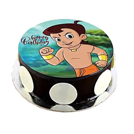 Chhota Bheem - Decorated Cake by Gauri Kekre - CakesDecor