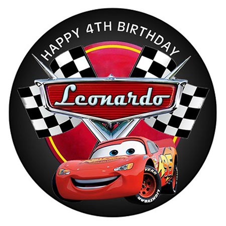 Order Lightning Mcqueen Photo Cake Online Delivery Kanpur