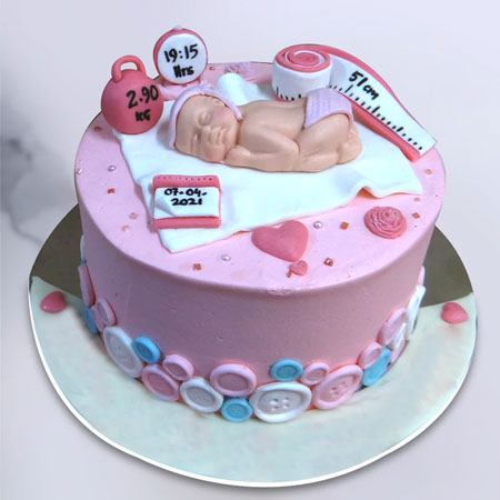 Baby born deals cake