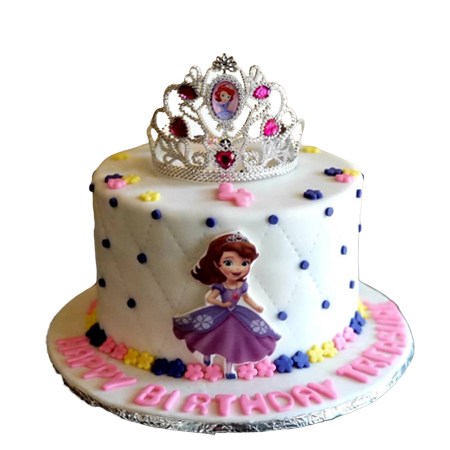 Buy LYNHEVA Glitter Sofia Cake Topper, Disney Princess Sofia Inspired Cake  Topper, Sofia The First Theme Birthday Party Suppliers, Girls Princess Bday  Party Favor Online at Lowest Price Ever in India |