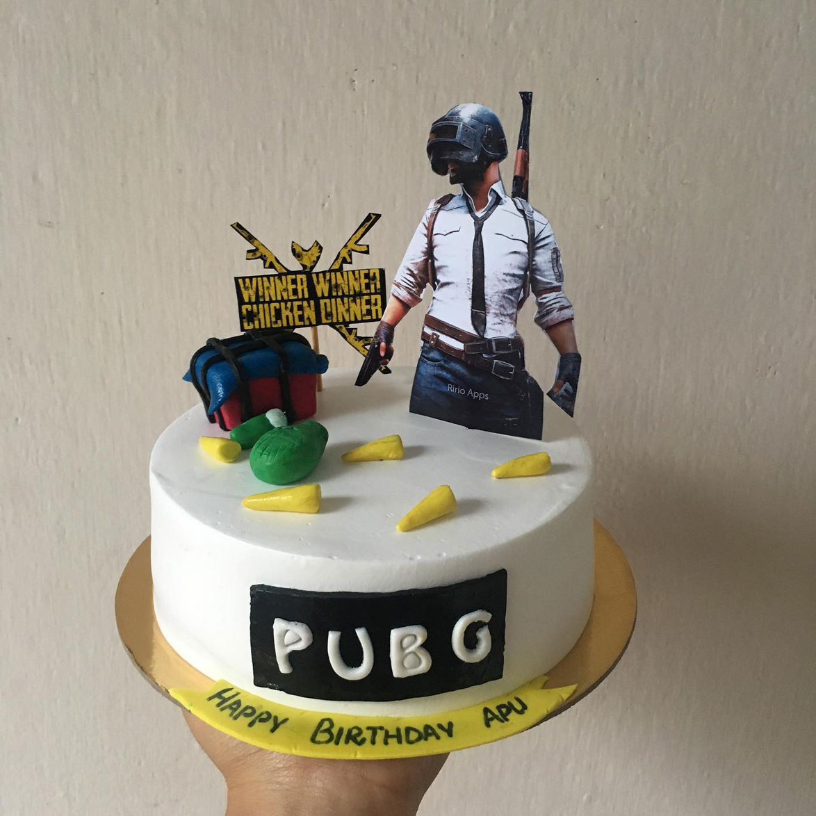 PUBG Theme Fondant Cake Penang, Malaysia, Butterworth Supplier, Suppliers,  Supply, Supplies | SWEET CREATIONS BAKING VENTURE