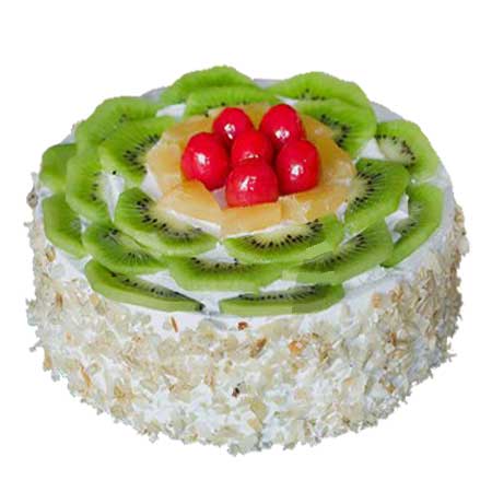 Lovely Kiwi Cake  Luv Flower  Cake
